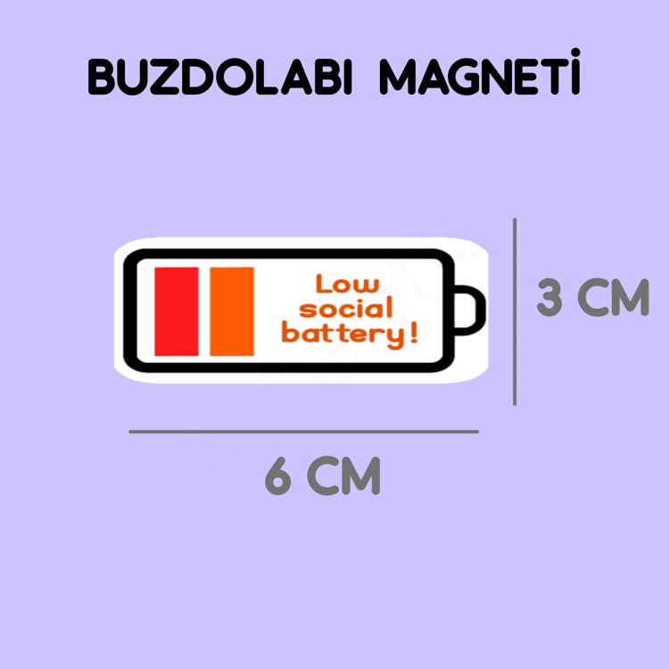 Magnet - low battery