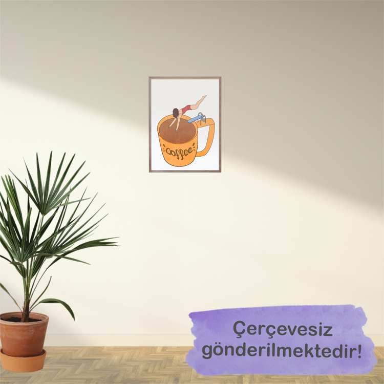 Coffee dive - print