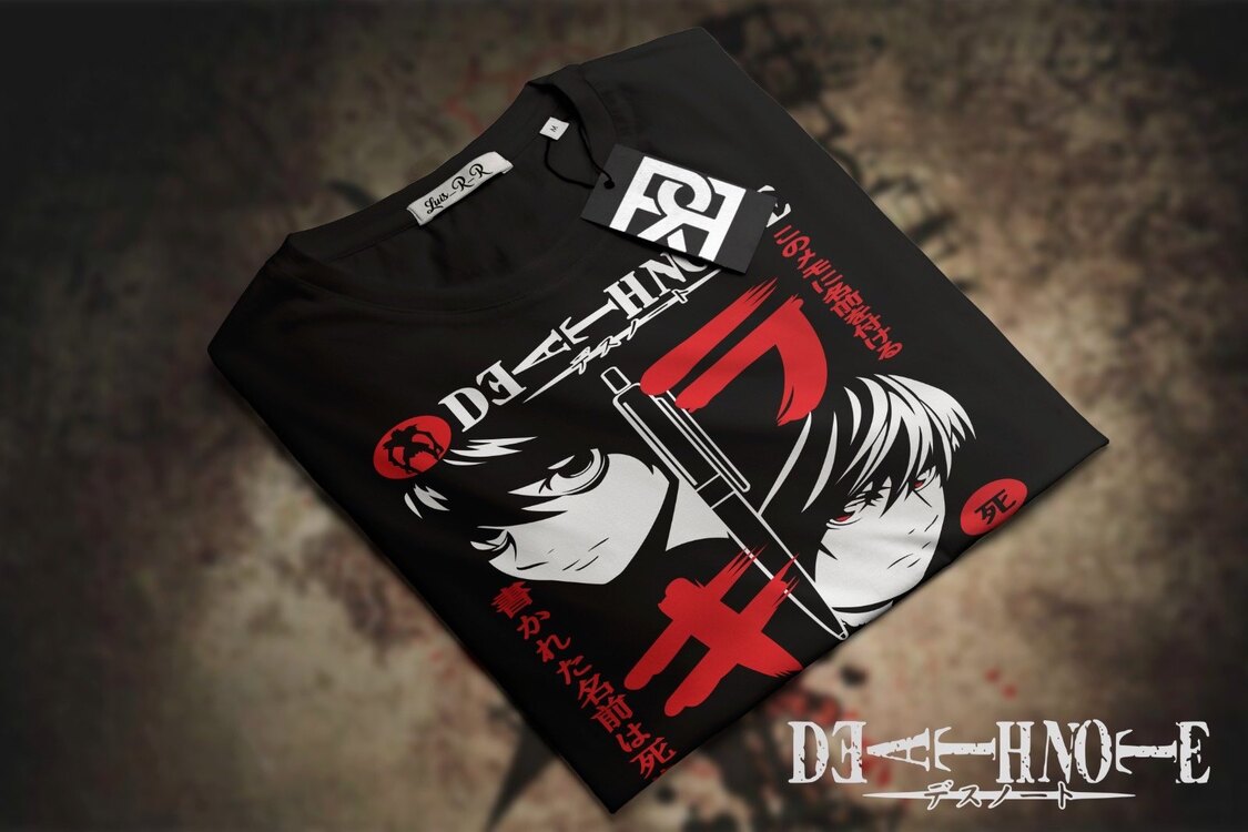 DEATH NOTE SERİSİ BASKILI TİŞÖRT