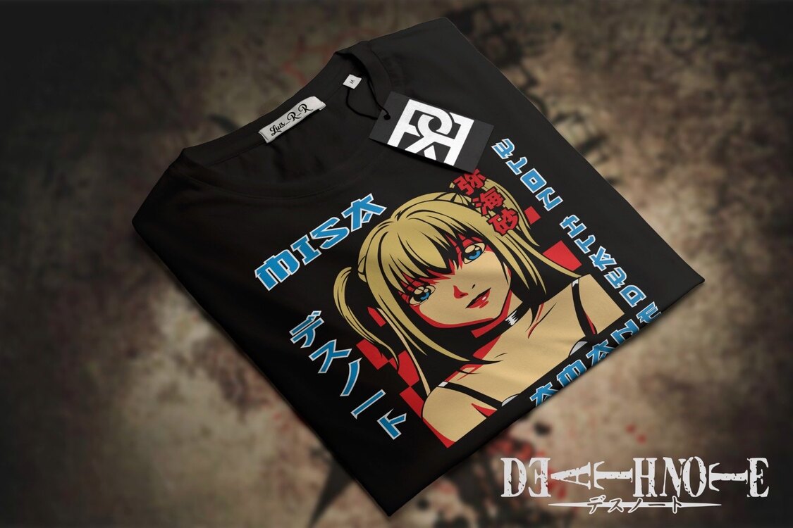 DEATH NOTE MISA BASKILI TİŞÖRT