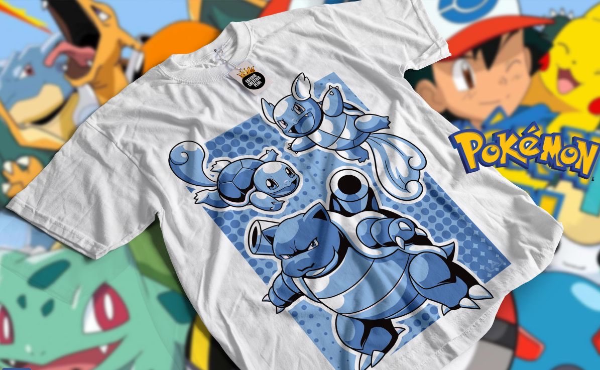 Squirtle Evolution Unisex T-Shirt