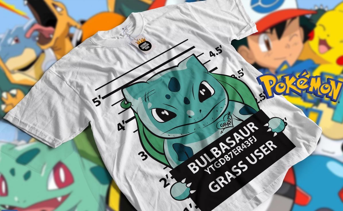 Bulbasaur Pokemon Unisex T-shirt