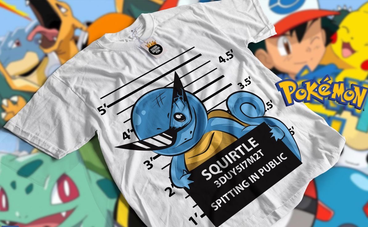 Squirtle pokemon Unisex T-shirt