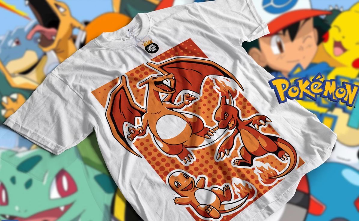 Charmander Evolutions Unisex T-shirt