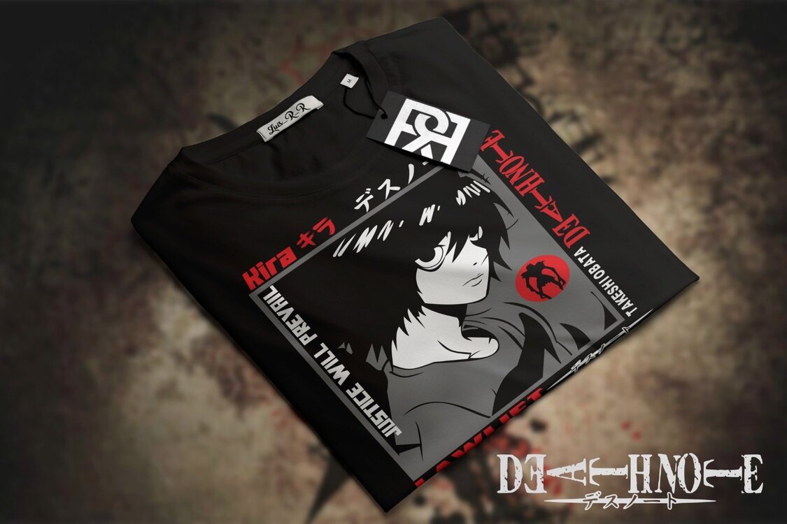 DEATHNOTE BASKILI TİŞÖRT