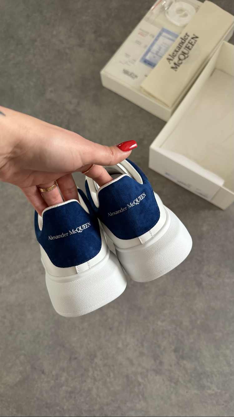 Mcqueen “White & Blue” Classic Premium 
