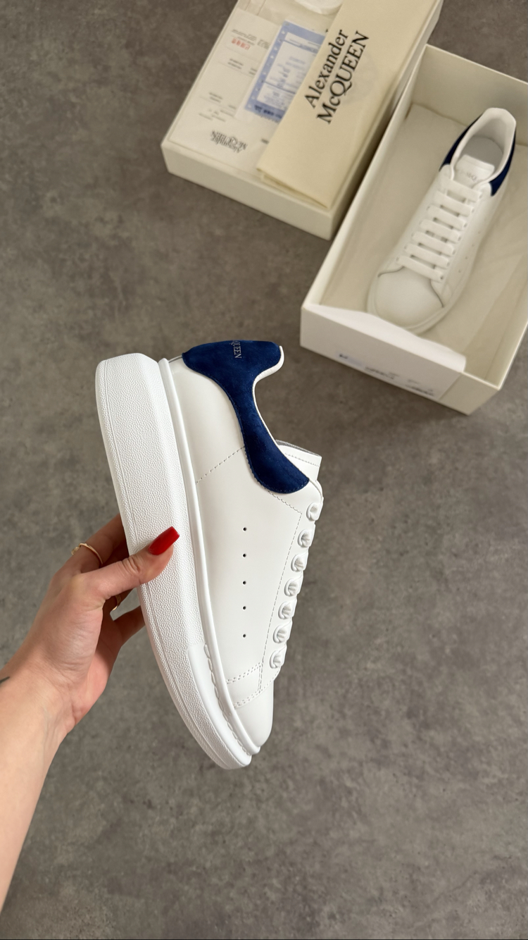 Mcqueen “White & Blue” Classic Premium 