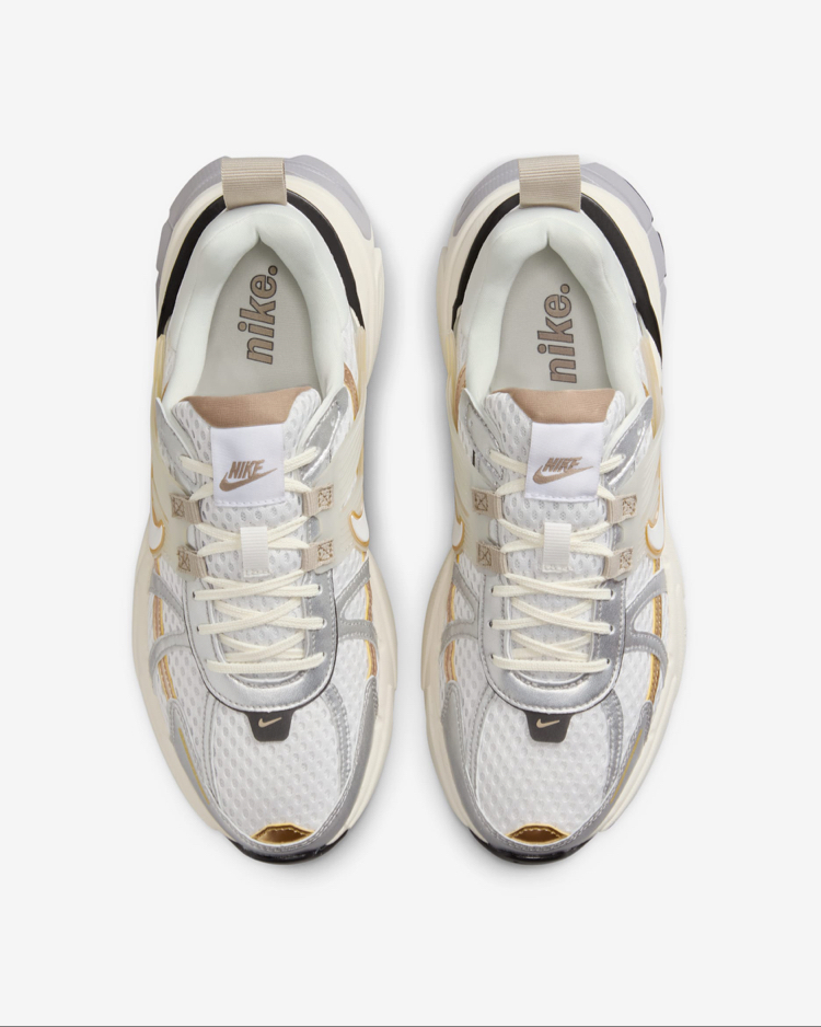 Nike V2K Run Khaki Metallic Silver