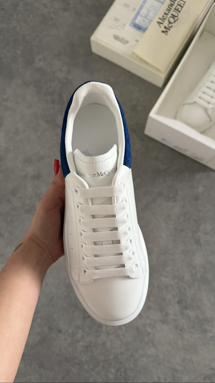 Mcqueen “White & Blue” Classic Premium 