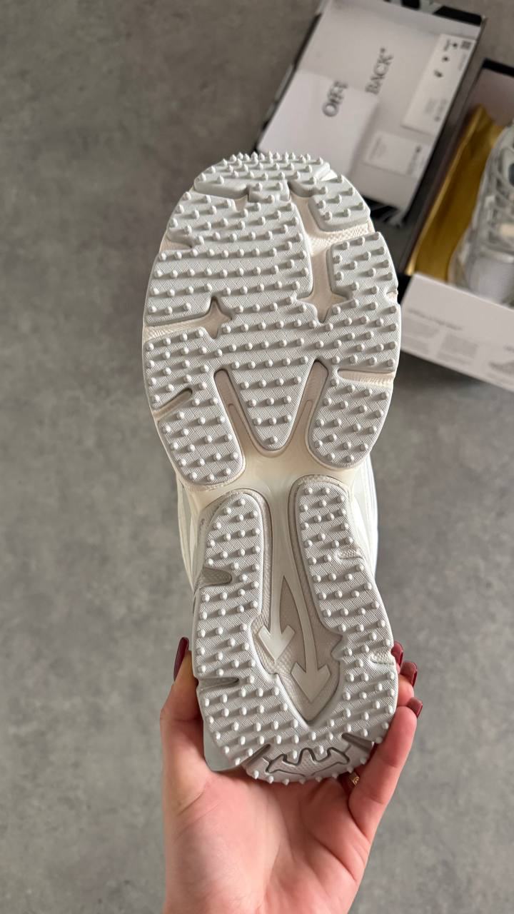 Off White Men “PREMİUM” Silver White
