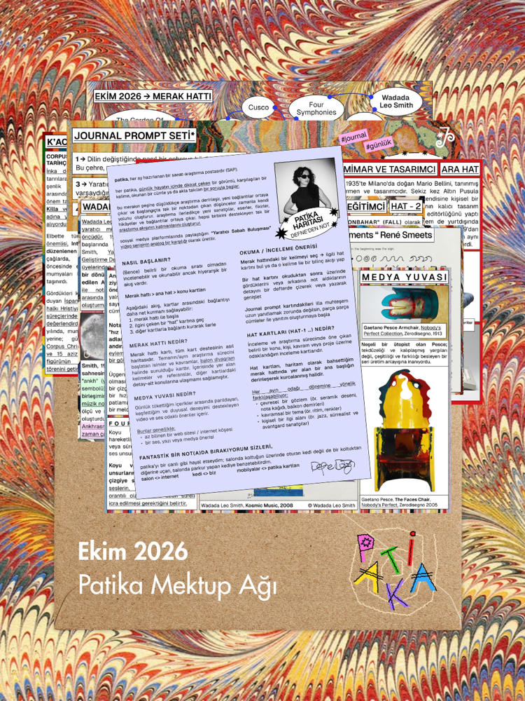09 • Ekim 2026 • Patika Mektup Ağı