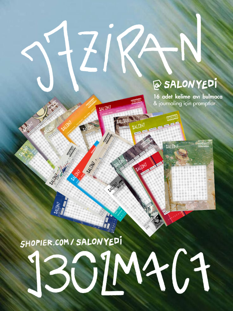 HAZİRAN Bulmaca Seti (16'lı kelime avı & journal promptlar)