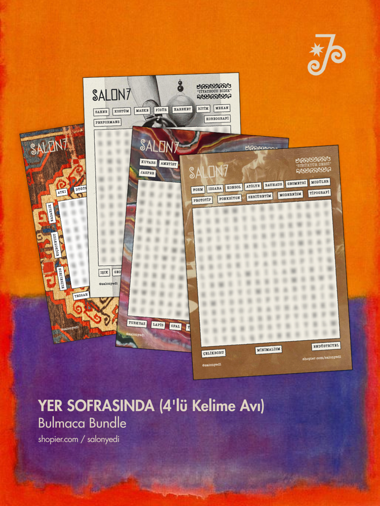 Yer Sofrasında (4’lü Bulmaca)