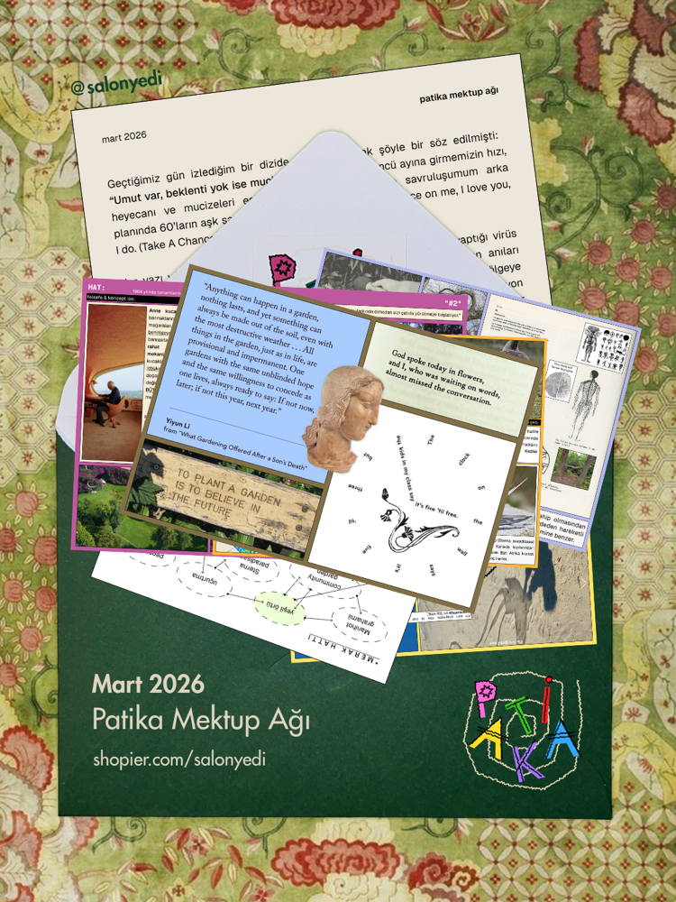 Mart 2026 • Patika Mektup Ağı