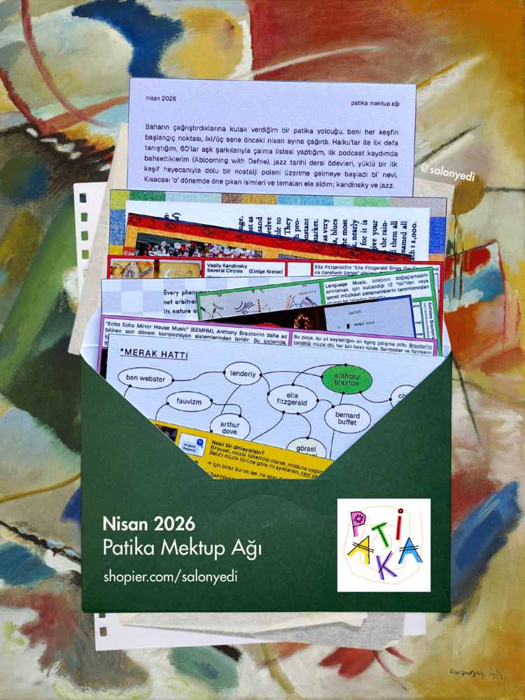 Nisan 2026 • Patika Mektup Ağı