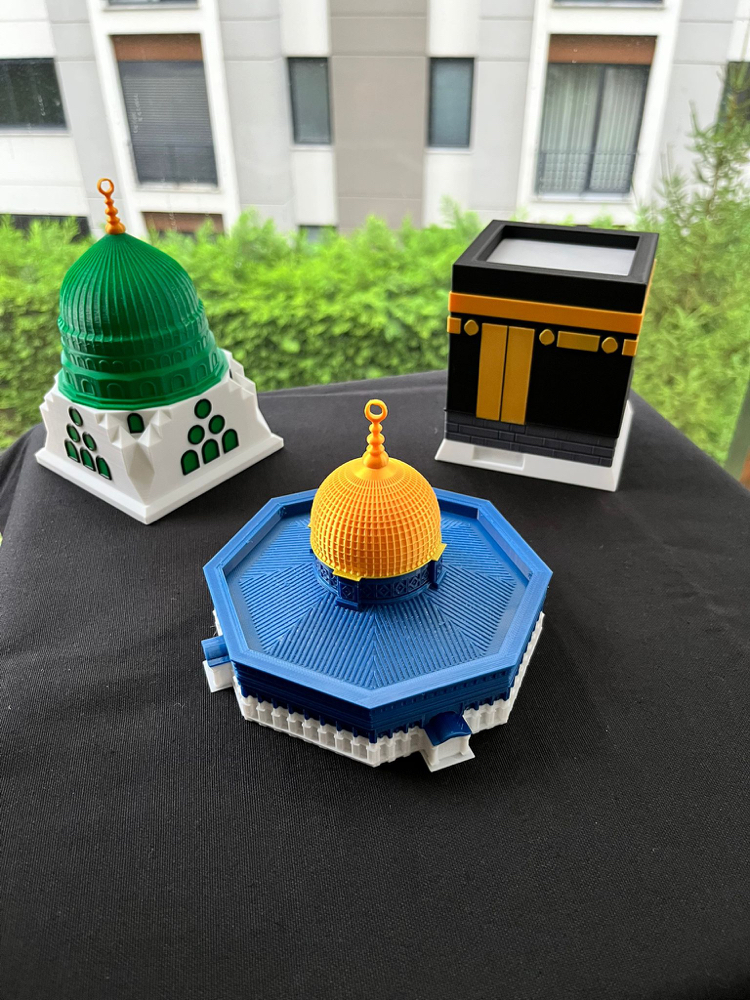 Küçük boy Üçlü maket set