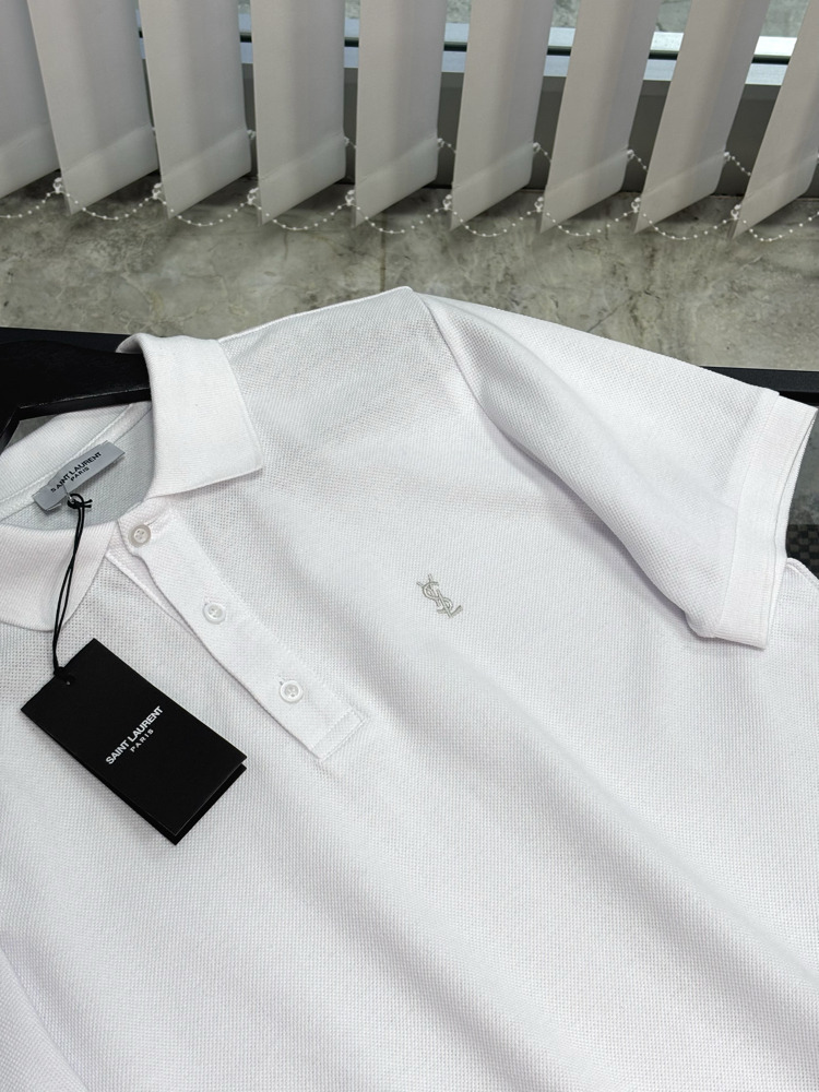 SAINT LAURENT Premium Polo Yaka Tshirt 