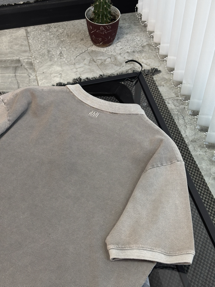 AMI Premium Yıkama Detaylı Polo Yaka Tshirt