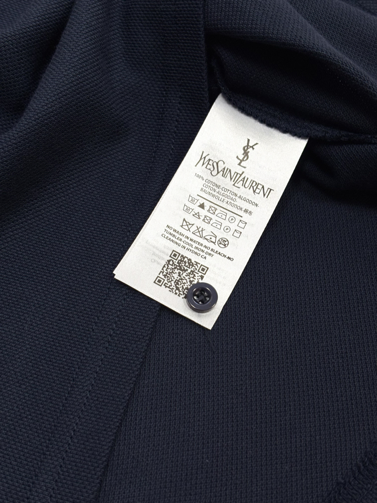 SAINT LAURENT Premium Polo Yaka Tshirt
