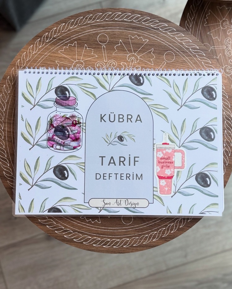 PLANLAYICI SERİSİ BASKI - TARİF DEFTERİM 40 SYF