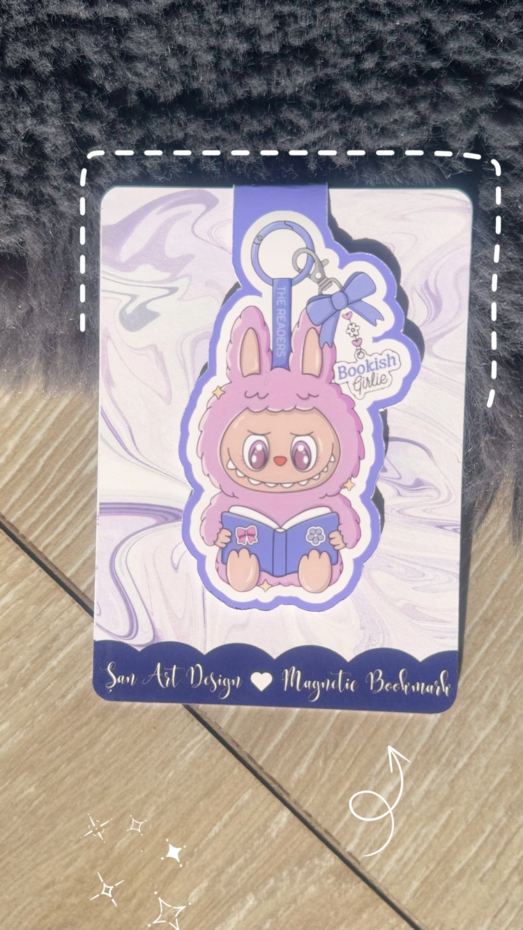 Labubu Bookish Magnetik Ayraç