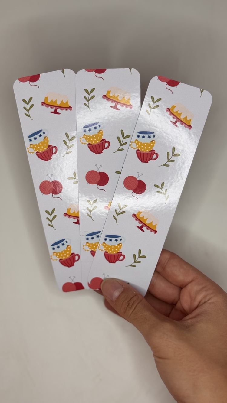 Pastel Kitap Ayracı üçlü set