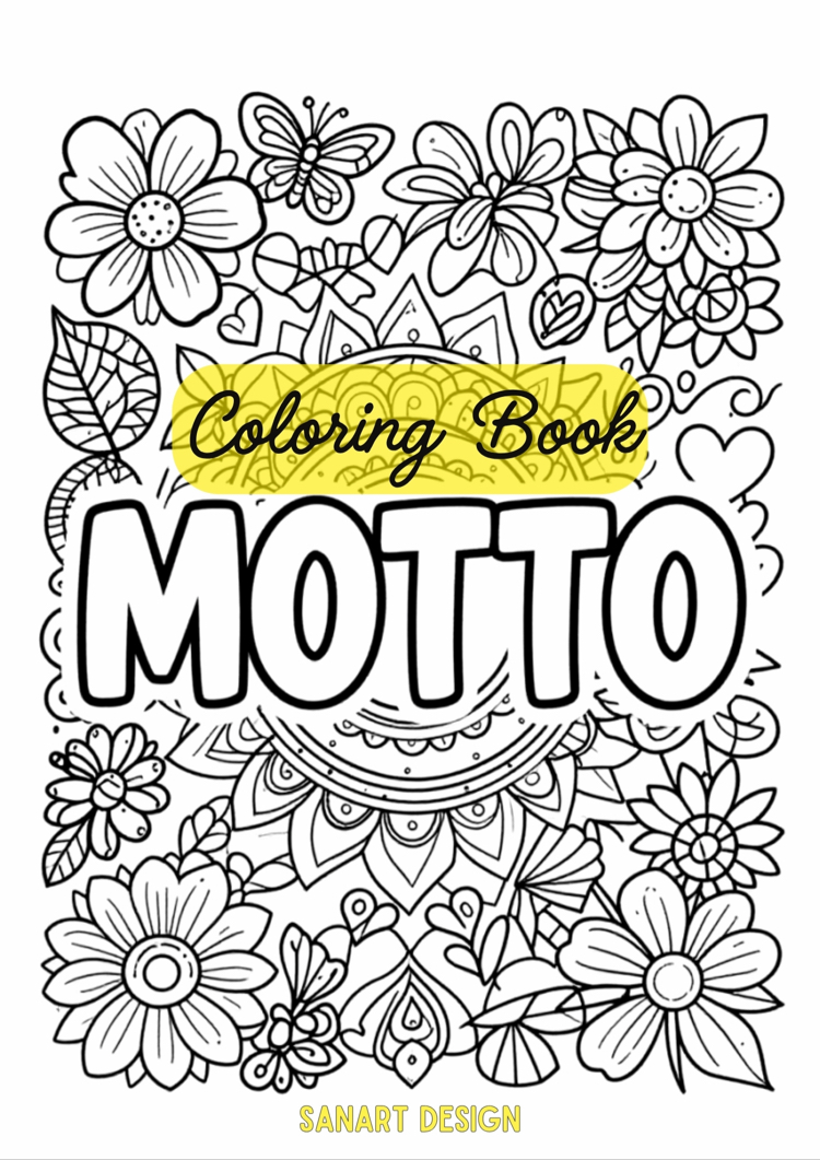 MOTTO THEME - BOYAMA KİTABI