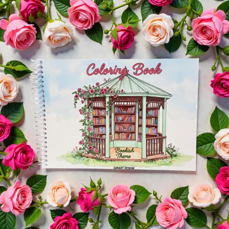 BOOKISH THEME - BOYAMA KİTABI