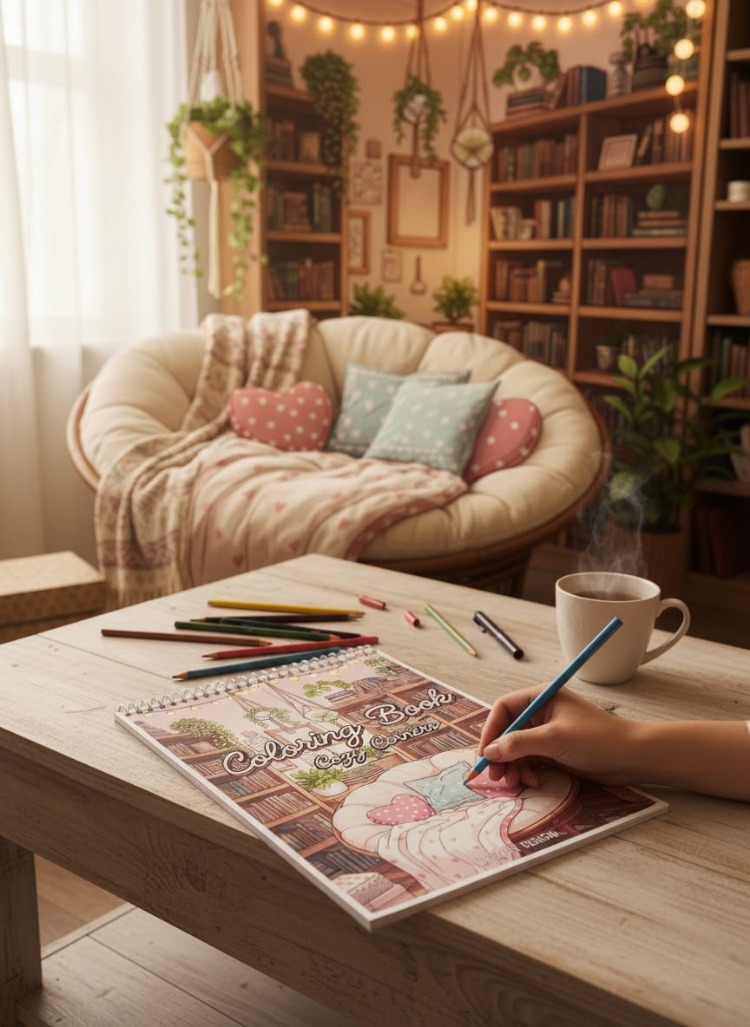 COZY CORNER - BOYAMA KİTABI