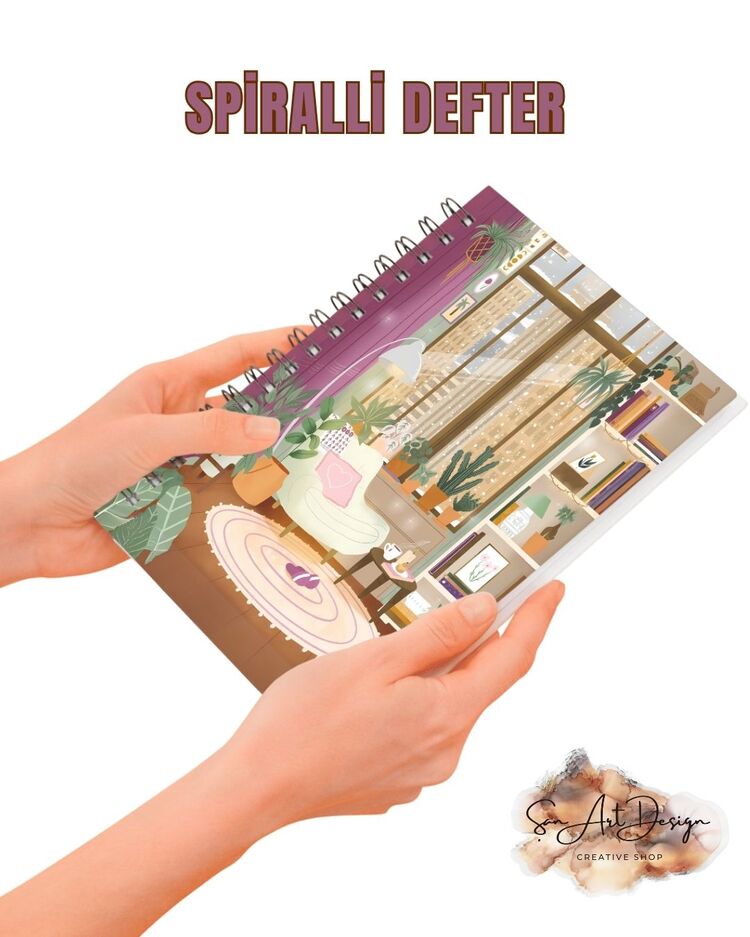 DEFTER BASKI - MODERN KAPAKLI DEFTERLER 100SYF