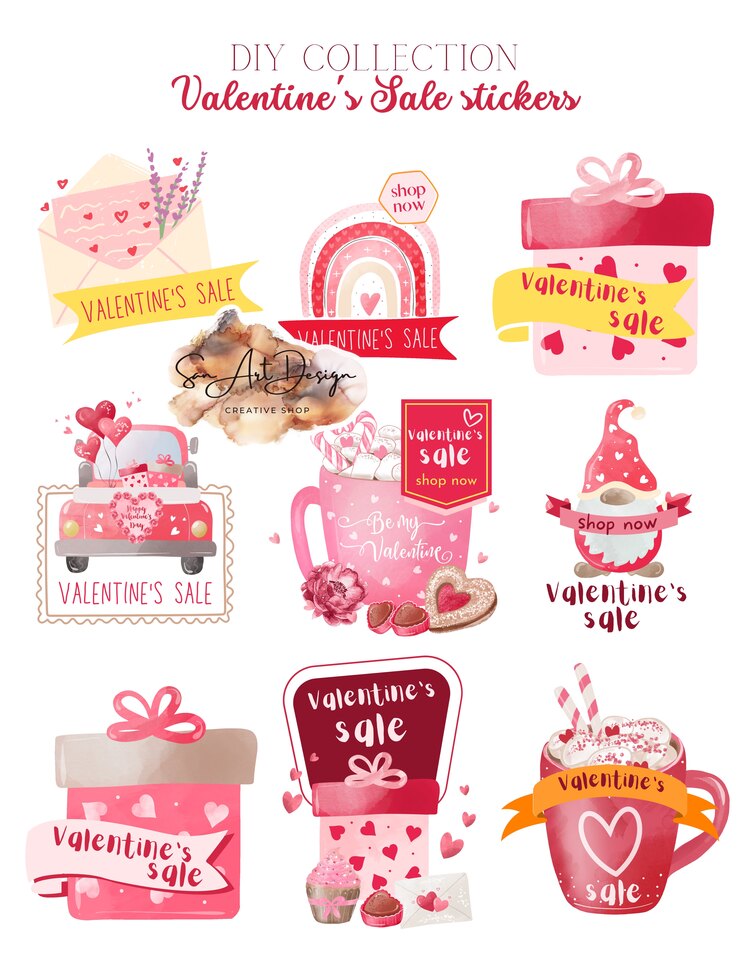 STİCKER SERİSİ - VALENTİNES DAY SALE