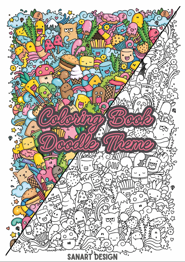 DOODLE THEME - BOYAMA KİTABI