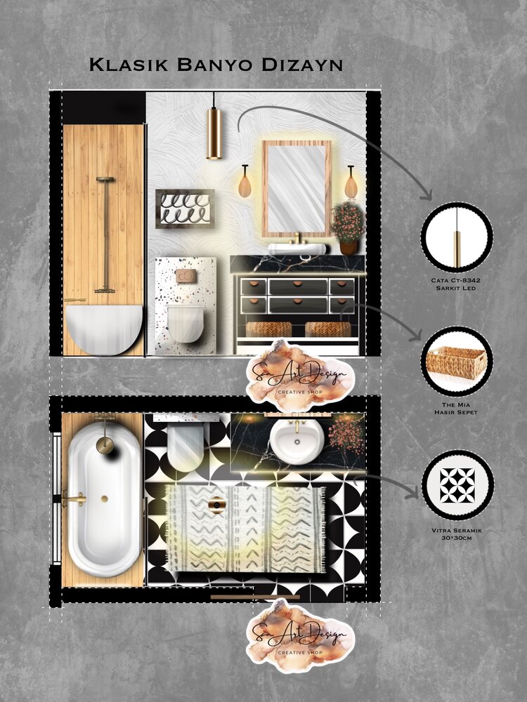 RENDER SERİSİ - BANYO