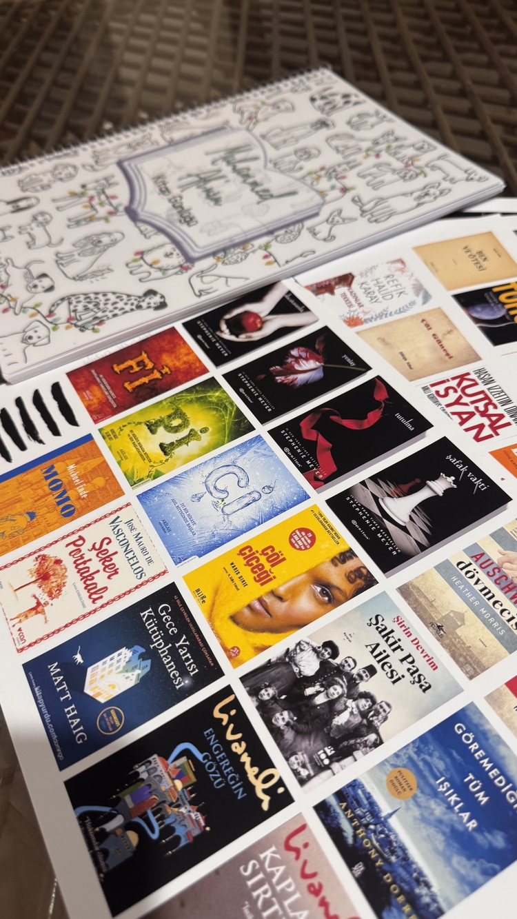 3 sayfa mini kitap kapağı ( istenilen kitaplar gonderilecektir )