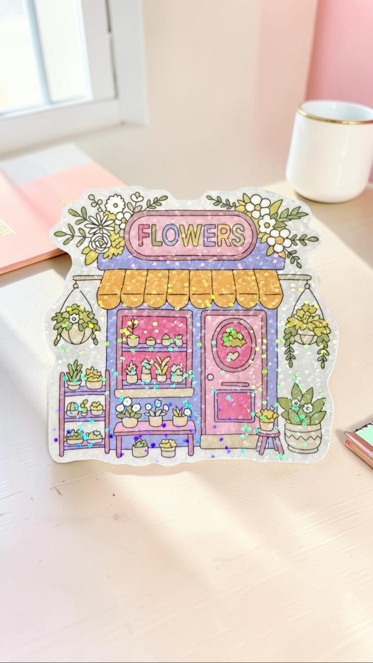 Flowers Hause - Parıltılı- Tekli