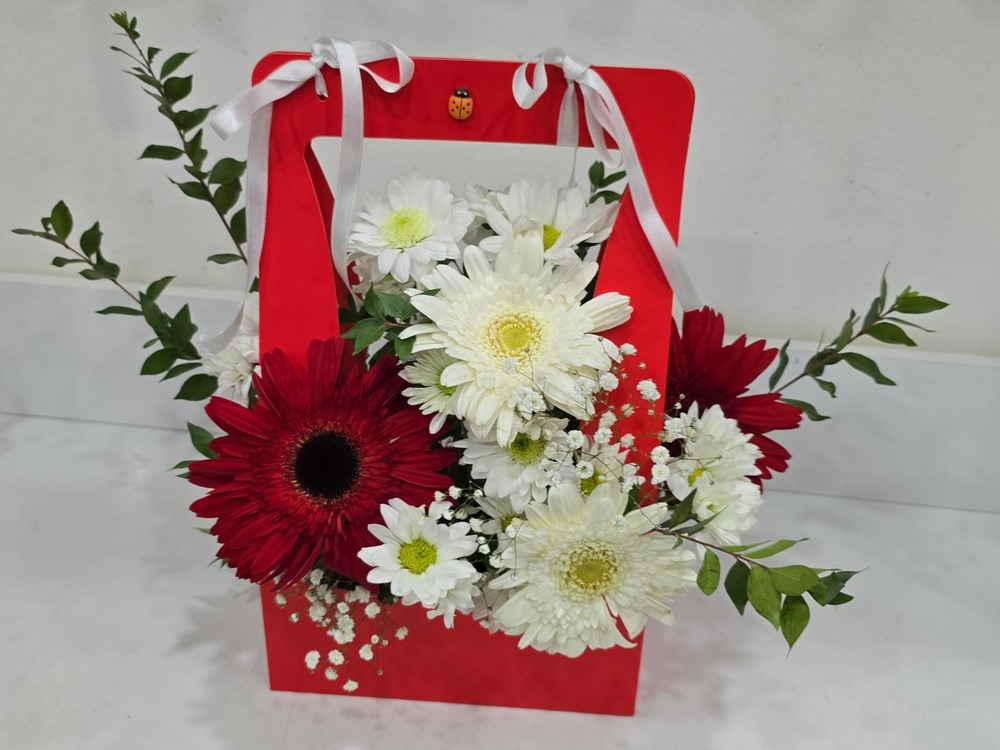 Çanta Dolusu Gerbera