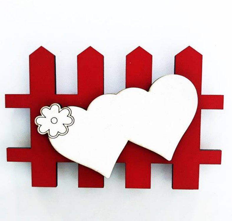 ahşap magnet çift