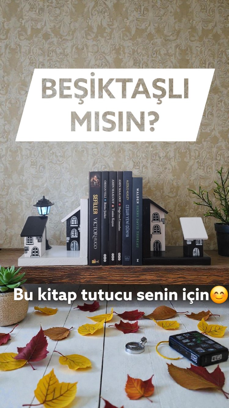 BJK kitap tutucu