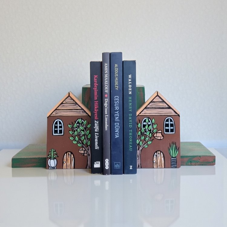 El yapımı kitap tutucu