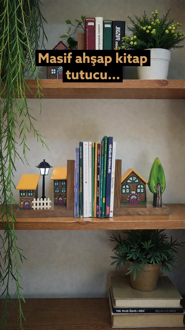 El yapımı kitap tutucu