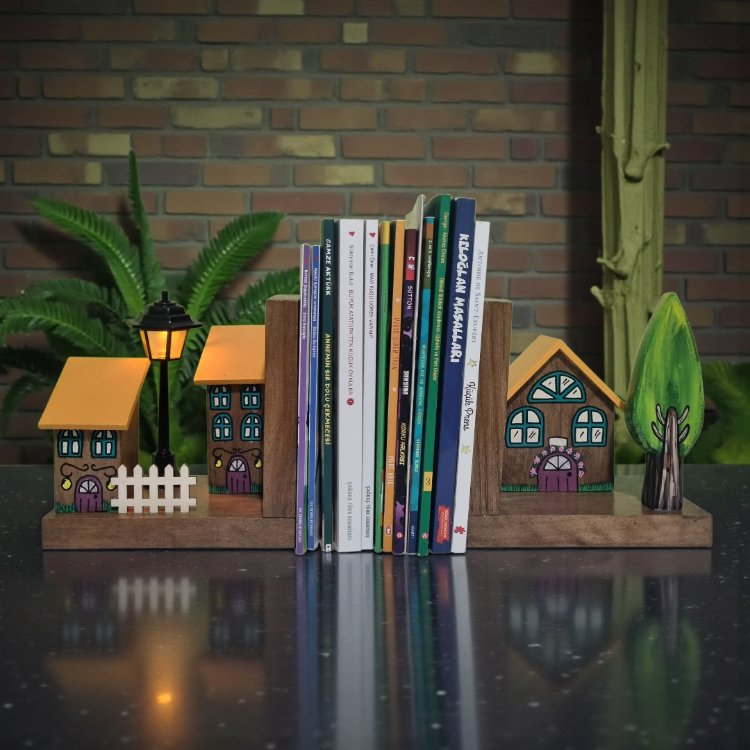 El yapımı kitap tutucu