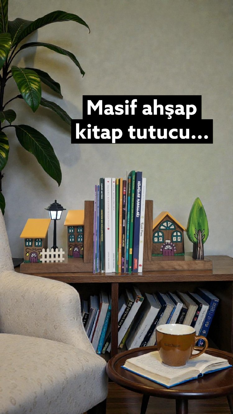 El yapımı kitap tutucu