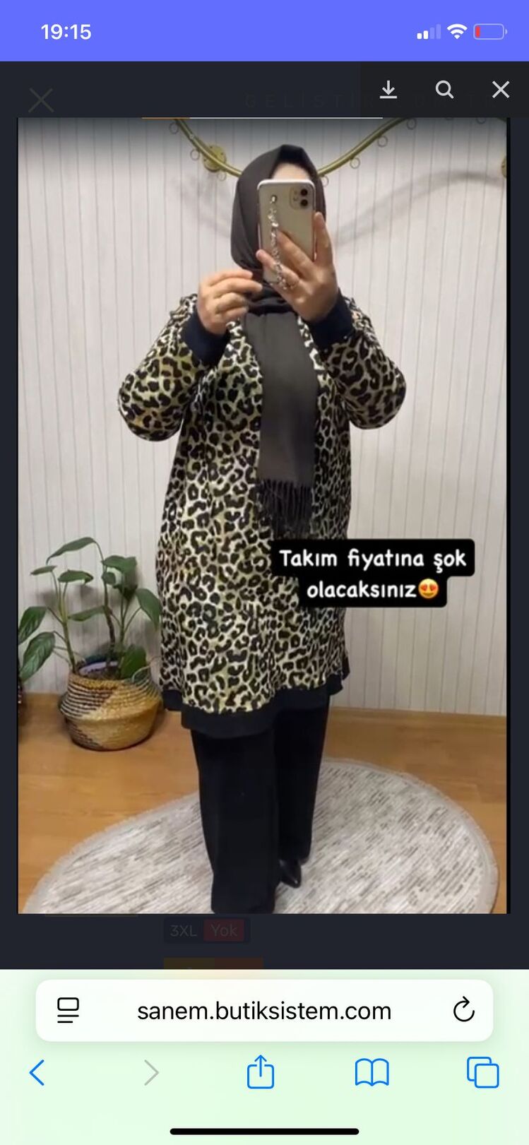 Zebra Mozaik Leopar Desen