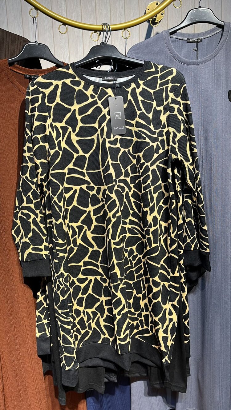 Zebra Mozaik Leopar Desen