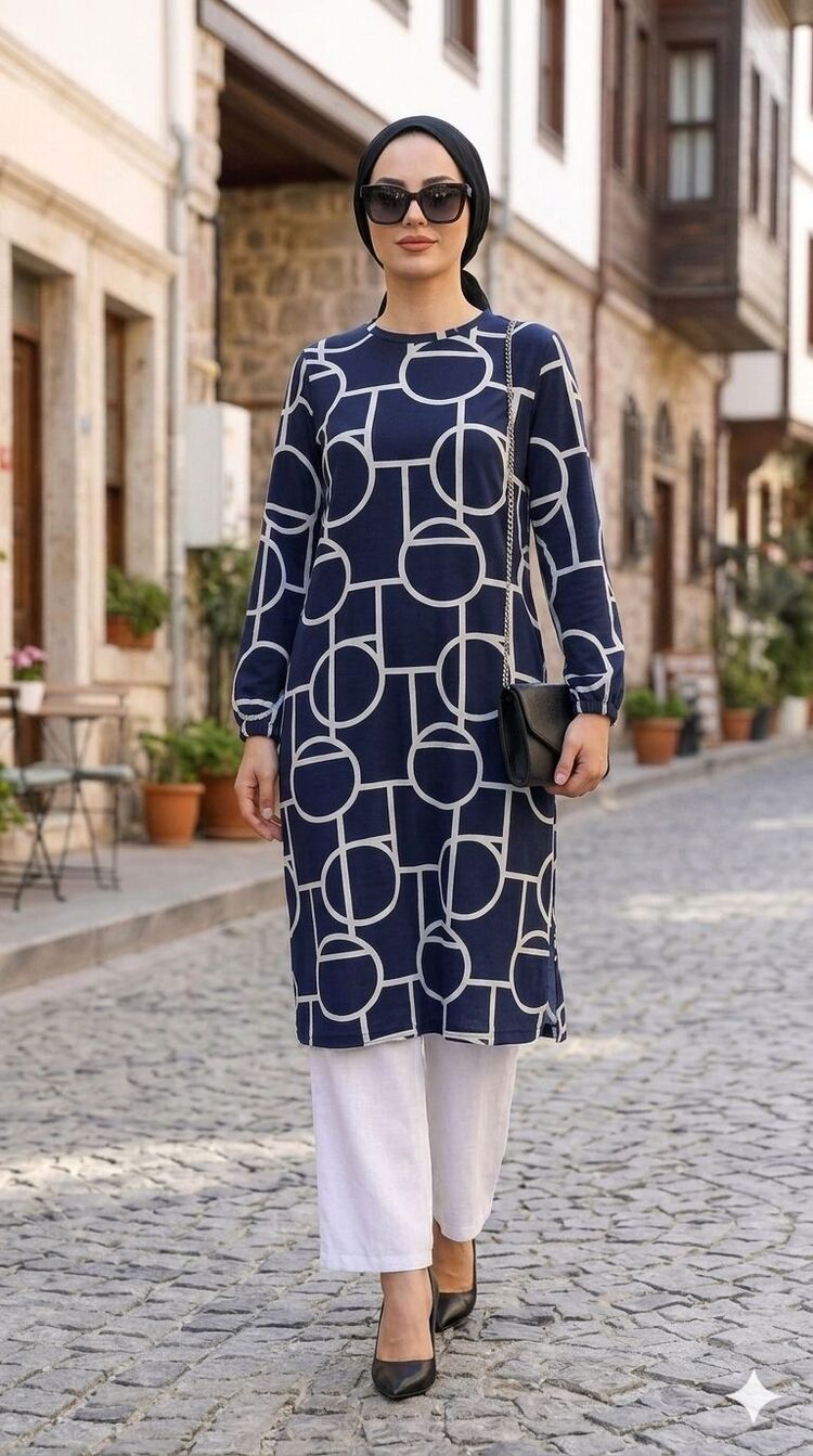 Labirent Battal Tunik | Tam Senlik