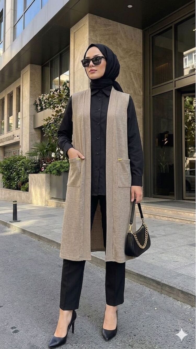 Salaş Yelek Krem