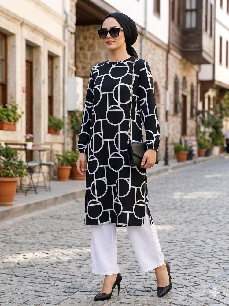 Labirent Battal Tunik | Tam Senlik