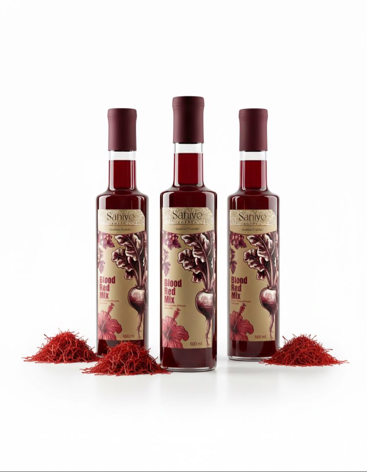 Blood Red Mix Safran 500 ml 3’lü set 