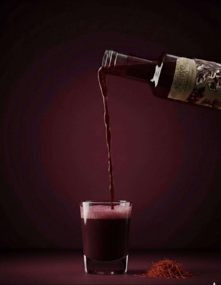 Blood Red Mix Safran 500 ML