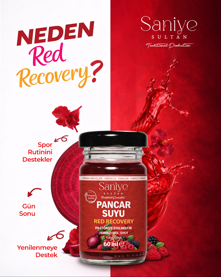 Red Recovery  21’li 60 ml Kırmızı Mix